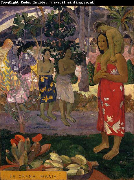 Paul Gauguin Ia Orana Maria